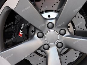 Audi S-line autocollants pour freins