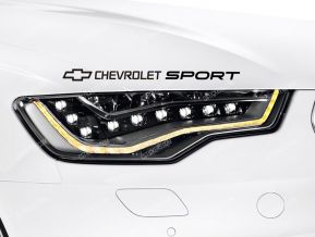 Chevrolet Sport Autocollant pour Bonnet