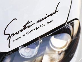 Chrysler Sports Mind Autocollant pour Bonnet