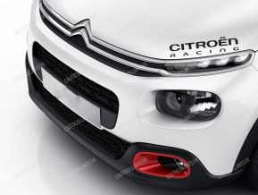 Citroen Racing Autocollant pour Bonnet