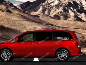 Dodge Grand Caravan autocollants pour vitres latérales