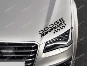 Dodge Performance Autocollant pour Bonnet