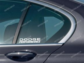 Dodge Performance autocollants pour vitres latérales