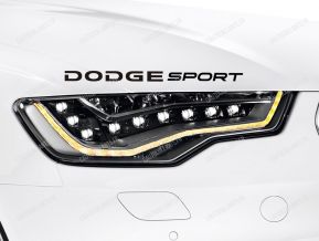 Dodge Sport Autocollant pour Bonnet