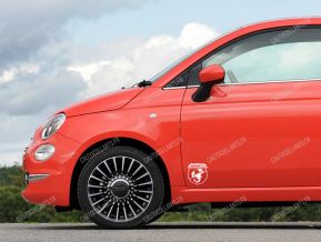 Fiat Abarth autocollants pour portes