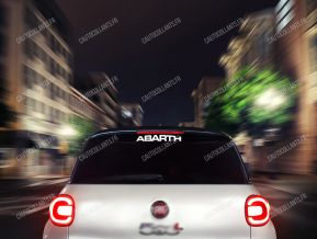 Fiat Abarth autocollant pour lunette arrière