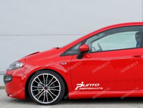 Fiat Punto Performante autocollants pour portes