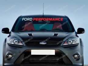 Ford Performance Autocollant pour pare-brise