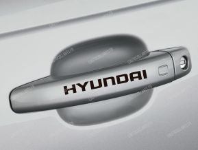 Hyundai autocollants pour poignées de porte