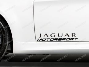 Jaguar Motorsport autocollants pour portes