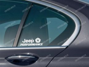 Jeep Performance autocollants pour vitres latérales