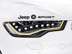 Jeep Sport Autocollant pour Bonnet