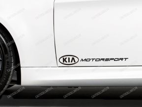 Kia Motorsport autocollants pour portes