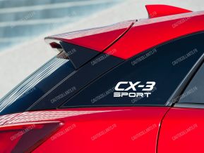 Mazda CX-3 Sport autocollants pour le quartier arrière