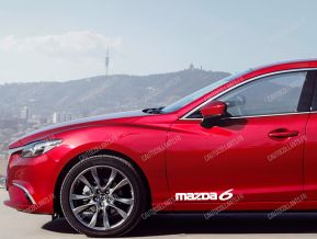 Mazda 6 autocollants pour portes