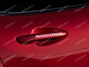 MazdaSpeed autocollants pour poignées de porte