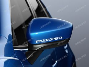 MazdaSpeed autocollants pour rétroviseurs