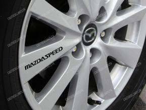 MazdaSpeed Autocollants pour roues