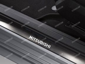 Mitsubishi autocollants pour seuils de porte