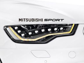 Mitsubishi Sport Autocollant pour Bonnet