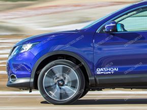 Nissan Qashqai Sport autocollants pour portes