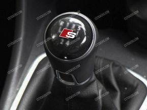 Audi S-line autocollants pour bouton de vitesse