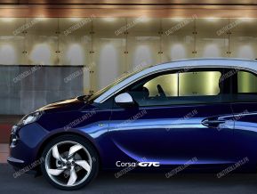 Opel Corsa GTC autocollants pour portes