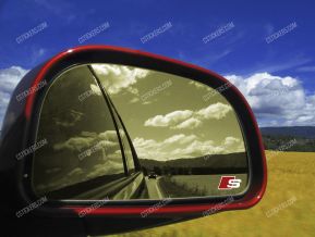 Audi S-line autocollants pour verre miroir