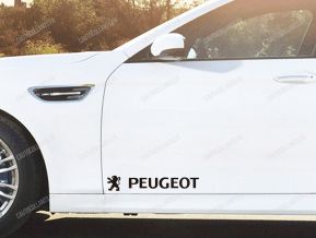 Peugeot autocollants pour portes