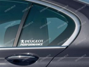 Peugeot Performance Stickers for Side Window