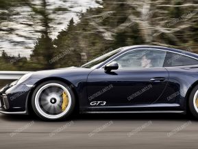 Porsche GT3 autocollants pour les portes