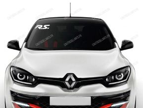 Renault RS autocollant pour pare-brise