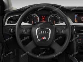 Audi S-line autocollants pour volant