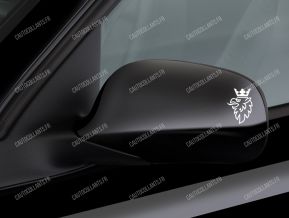 Saab Logo autocollants pour les rétroviseurs