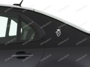 Saab Logo autocollants pour le quartier arrière