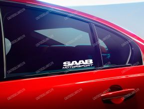 Saab Motorsport autocollant pour les fenêtres latérales