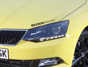 Skoda Motorsport autocollant pour Bonnet
