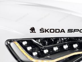 Skoda Sport autocollant pour Bonnet