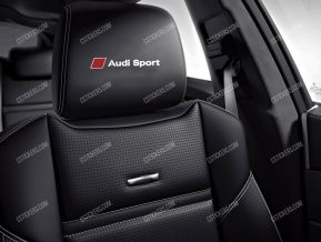 Audi Sport autocollants pour appuie-tête