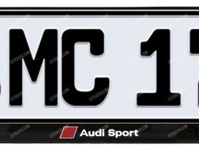Audi Sport Autocollants pour cadre de plaque d'immatriculation