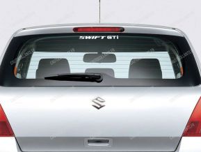 Suzuki Swift GTI autocollant pour la lunette arrière
