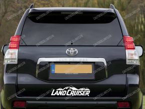 Toyota Land Cruiserautocollant pour la porte du coffre