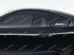 Toyota Supra autocollant pour fenêtre latérale