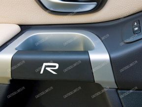 Volvo R-design autocollants pour poignées de porte intérieures