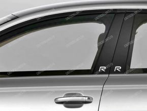 Volvo R-design autocollant pour la garniture de fenêtre de porte