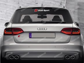 Audi Sport Autocollant pour pare-chocs arrière