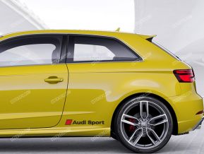 Audi Sport autocollants pour jupes latérales