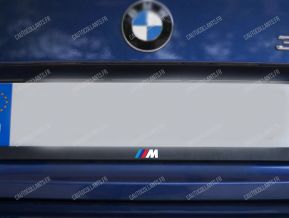 BMW M autocollants pour cadre porte-plaque d'immatriculation