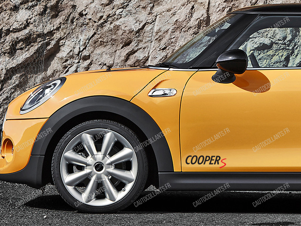 Mini Cooper S autocollants pour portes