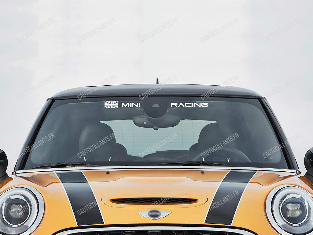 Mini Cooper British Racing Autocollant pour pare-brise